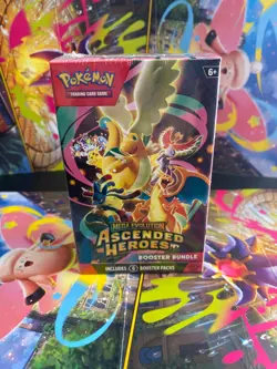 🔥Pokemon TCG Ascended Heroes Booster Bundle (6 packs) - Brand New - SEALED🔥 - Image 1