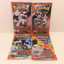 Pokemon Scarlet & Violet Destined Rivals Booster Pack Art Set Sealed - Image 1