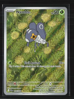 2025 Pokemon Scarlet & Violet Paldean Fates Nymble #96/94 - Image 1
