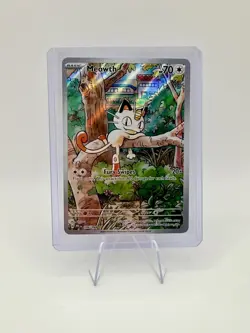 Meowth 106/094 Pokemon TCG Phantasmal Flames Illustration Rare IR NM/M - Image 3