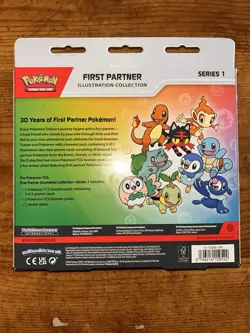Pokemon TCG First Partner Illustration Collection Series 1 New Sealed - Image 2