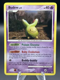 Budew 33/100 Diamond & Pearl Stormfront Pokemon TCG - Image 1