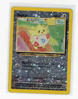 2001 Pokemon Southern Islands Togepi Reverse Holo #4/18 (CF) - Image 1