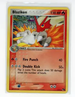 2006 Pokemon POP Series 1 Blaziken Holo #1/17 (CF) - Image 1