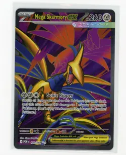 2026 Pokemon Perfect Order Mega Skarmory EX Full Art #106/088 (CF) - Image 1