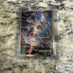Pokemon TCG Mewtwo EX Ultra Rare Full Art Holo Rare Evolutions 103/108 HP - Image 1