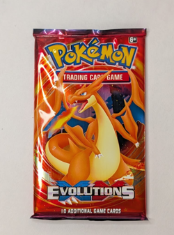 POKEMON XY EVOLUTIONS BOOSTER PACK CHARIZARD ART sealed new - Image 1