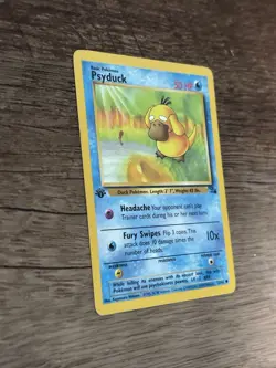 Pokemon TCG Psyduck Fossil 1st Edition 53/62 Basic 50 HP Common Regular English - Image 5