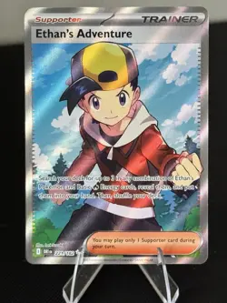 Pokemon Ethan's Adventure 221/182 Sv10: Destined Rivals Holo - 2025 NM - Image 1