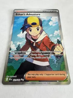 Pokemon Ethan's Adventure 221/182 Sv10: Destined Rivals Holo - 2025 NM - Image 2