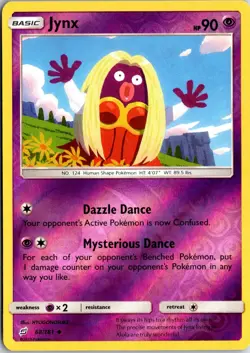 Jynx 68/181 UC Team Up Pokemon Reverse Holo NM/M - Image 1