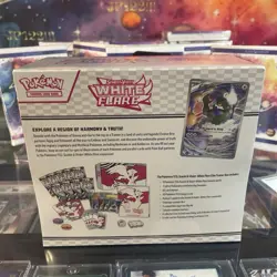 Pokemon TCG Scarlet Violet White Flare Elite Trainer Box Factory Sealed New - Image 4