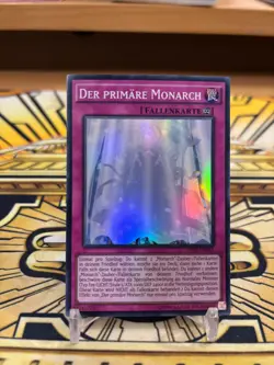 Yugioh Der primare Monarch Super Rare OP02-DE013 - Image 1