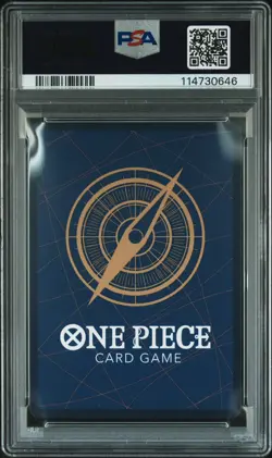 2024 ONE PIECE PORTGAS.D.ACE TWO LEGENDS OP08-052 ALT ART PARALLEL PSA 10 - Image 2