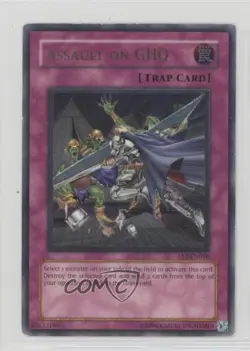 R - Assault on GHQ Unlimited YuGiOh Flaming Eternity #FET-EN056 2005 - Image 1