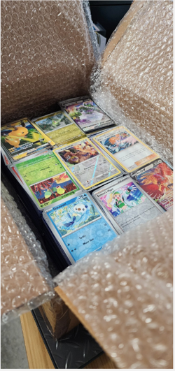 ENGLISH ONLY Over 17lbs 4000+ POKEMON CARDS! UNSEARCHED WITH HOLOS/UR/PLAYABLES - Image 1