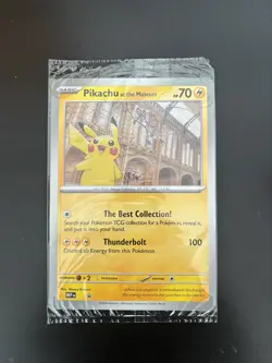 Pokemon TCG Promo Oversized Card - Pikachu At The Museum (NEW/SEALED)- UK - Image 1