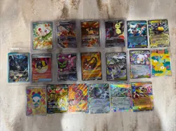 Pokemon TCG Ascended Heroes Full Art Lot Of 19 Cards - Image 1