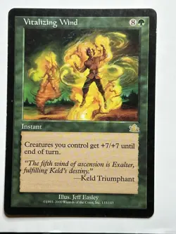 Vitalizing Wind Prophecy 133 Regular MTG Card MP-LP - Image 1