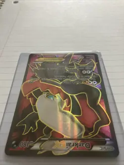 Pokemon Darkrai EX TCG Full Art Ultra Rare Holo Card 118/122 XY Breakpoint - Image 2