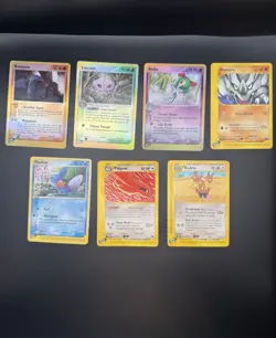 7 E-Reader Pokemon TCG Card Lot - Image 1