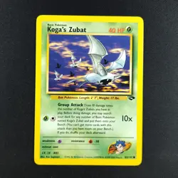 Koga's Zubat 83/132 - Gym Challenge - Pokemon Card - Image 5