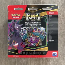 Pokemon TCG Mega Battle Deck Mega Gengar ex 60 Card (WITHOUT HAUNTER PROMO CARD) - Image 2