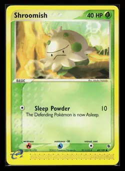 Shroomish 69/109 Common EX Ruby & Sapphire Pokemon Card - Image 1