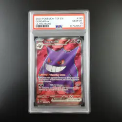 PSA 10 Gengar ex 193/162 Pokemon Temporal Forces Graded Card - Image 1