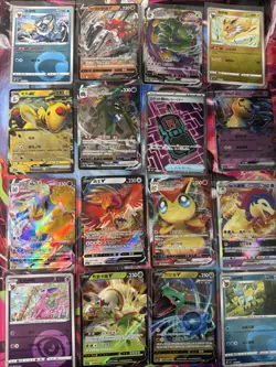 Pokemon 16 Card Lot nm V Max Mega SR Amazing Ex HOLO Rare Hits Only F25 - Image 1