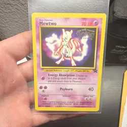 Pokemon Pikachu & Mewtwo Promo Cards Lot Kids WB First Movie 1999 English - Image 2