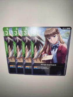 GD01-107 First Contact X4 Playset Gundam TCG CCG English Card Game - Image 5