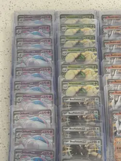 Pokemon White Flare 40+ EX Card Lot Jellicent Reshiram Kaldeo Hydreigon & More! - Image 2