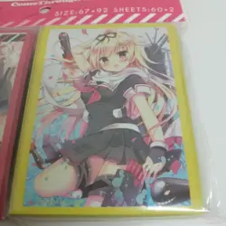 Kantai Collection Sleeve Set Yudachi Kai Ni C90 Used Trading Card - Image 3