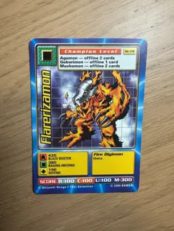 St-74 Flarerizamon Digimon Swedish Promo Card TCG Rare Digi-Battle Bandai PL - Image 3