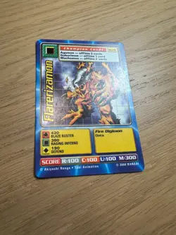 St-74 Flarerizamon Digimon Swedish Promo Card TCG Rare Digi-Battle Bandai PL - Image 4