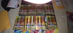 8 oversize pokemon card lot charizard reshiram - Image 1