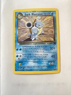 Pokemon TCG Dark Blastoise Holo Rare Card 3/82 - Image 1
