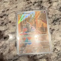 Pokemon Mimikyu 075 Sv: Scarlet & Violet Promo Full Art Holo Promo Card - Image 1