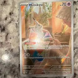 Pokemon Mimikyu 075 Sv: Scarlet & Violet Promo Full Art Holo Promo Card - Image 2