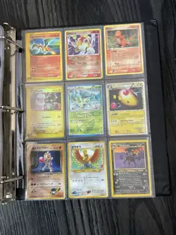 POKEMON CARD LOT 1,220 CARDS TWO BINDERS ONE MEW COIN (READ DESCRIPTION) - Image 5