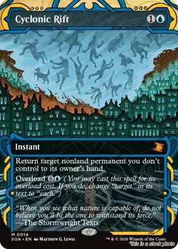 Cyclonic Rift MTG Secrets of Strixhaven: Mystical Archive Mythic NM Pck Fresh - Image 1