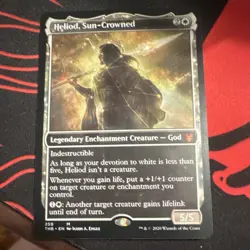 Magic: The Gathering Heloid Sun-Crowned Mythic THB Non-Foil showcase - Image 1