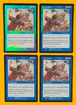 MTG LEVITATION (Foil) (x4) Urza's Legacy (OldManMTG 012-503) - Image 1