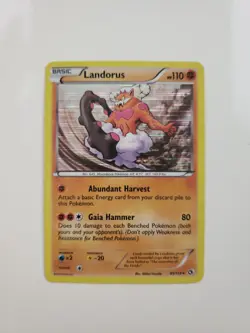 Landorus 85/113 Legendary Treasures Holo Pokemon TCG NM - Image 1