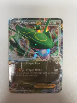 Pokemon TCG - Rayquaza EX 60/108 XY Roaring Skies DMG - Image 1