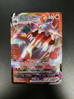 Heatran VMAX 026/189 SWSH10: Astral Radiance NM Pokemon - Image 1