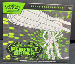 Mega Evolution Pokemon Perfect Order Elite Trainer Box ETB Factory Sealed - Image 1