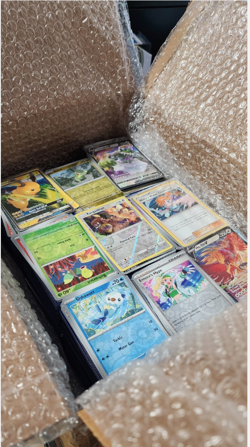 ENGLISH ONLY Over 17lbs 4000+ POKEMON CARDS! UNSEARCHED WITH HOLOS/UR/PLAYABLES - Image 1