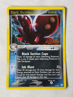 NM Dark Octillery - Reverse Holo #8 Team Rocket Returns Pokemon TCG - Image 1